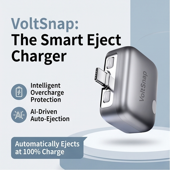 VoltSnap™ AI Auto-Eject Adapter